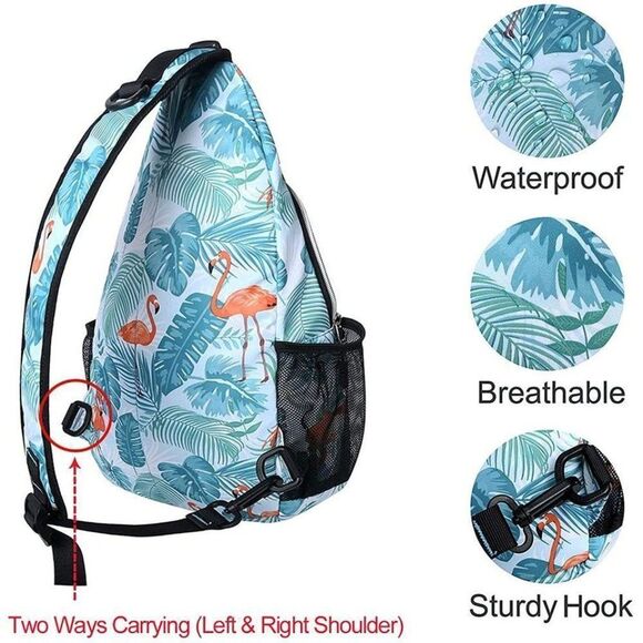 Sling Backpack Cruise Beach Travel Hiking Daypack Crossbody Shoulder‎ Bag… - Picture 5 of 7